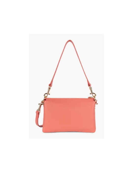 POCHETTE ZIPPEE BLUSH DUNE - LANCASTER