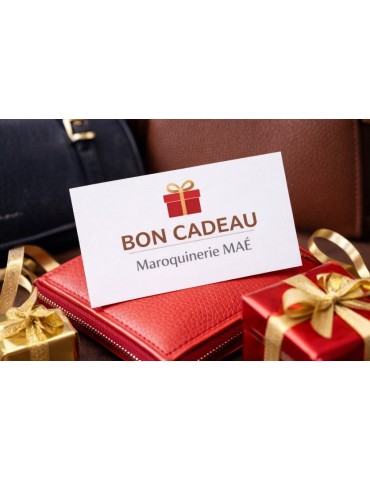 BON CADEAU - MAROQUINERIE MAE
