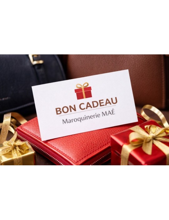 BON CADEAU - MAROQUINERIE MAE