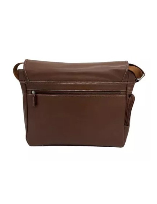 SACOCHE GIBECIERE MARRON - SERGE BLANCO