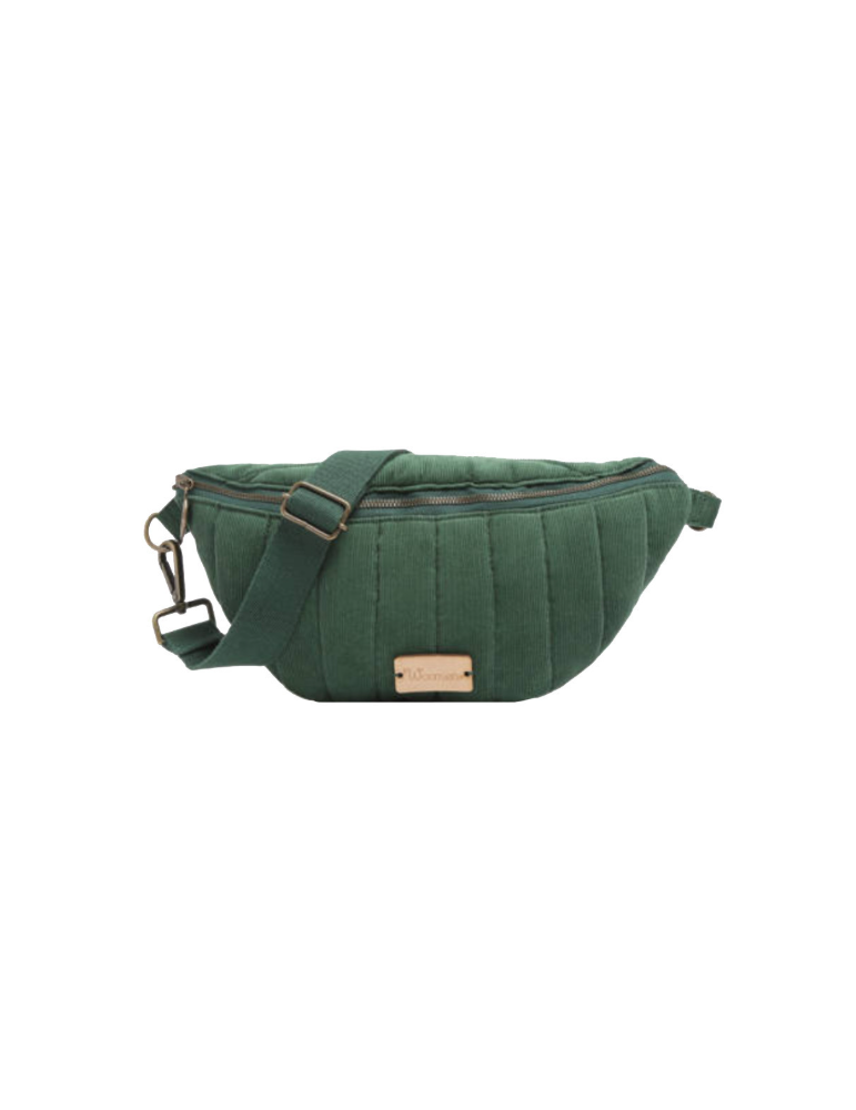 SAC BANANE FOREST GREEN - WOOMEN