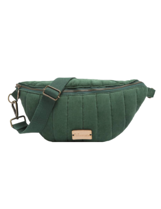 SAC BANANE FOREST GREEN - WOOMEN