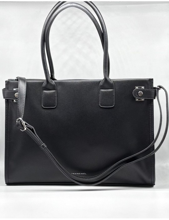 SAC SHOPPING NOIR - FRANCINEL
