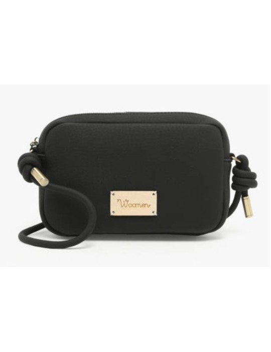 SAC BANDOULIERE NOIR WOOMEN