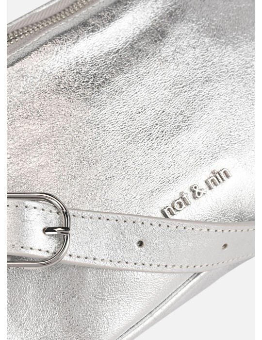 SAC BANANE TRACY AQUA SILVER - NAT & NIN