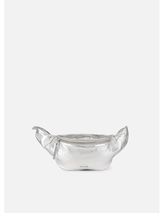 SAC BANANE TRACY AQUA SILVER - NAT & NIN