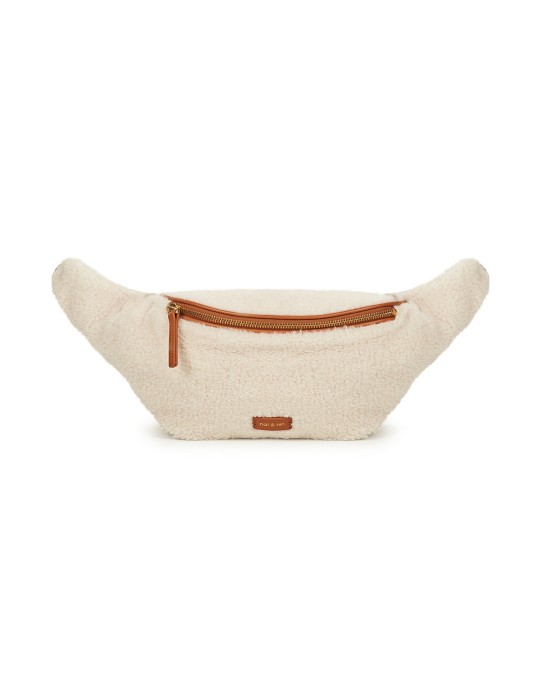 SAC BANANE TRACY TEDDY CREAM - NAT & NIN
