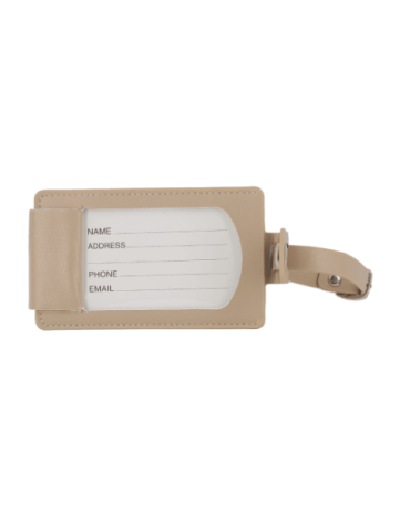 ETIQUETTE A BAGAGE BEIGE - JUMP