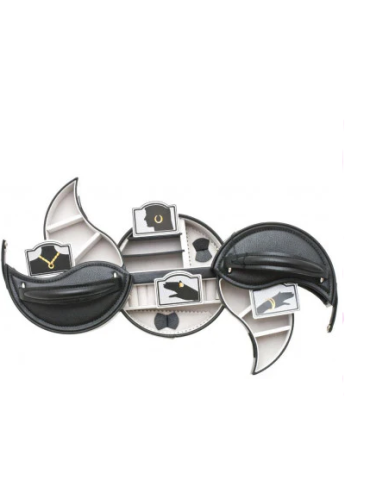 COFFRET A BIJOUX YING YANG NOIR - DAVIDT'S