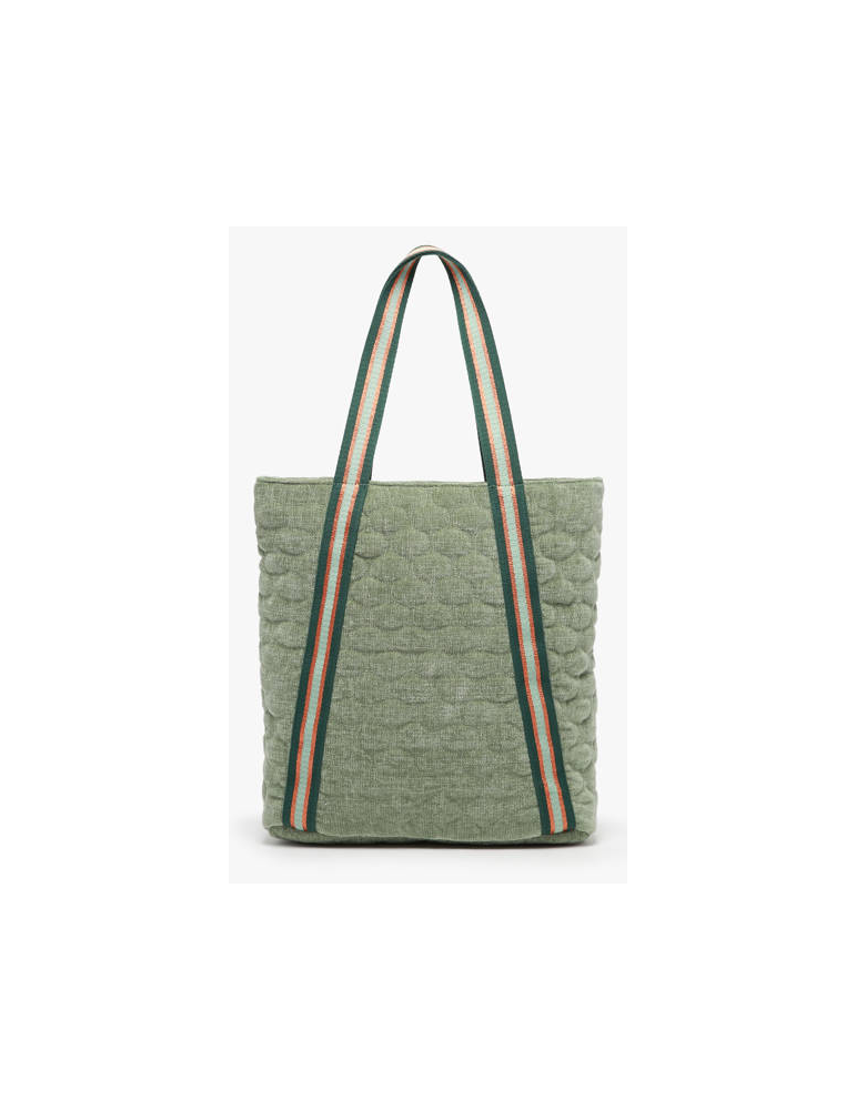 SAC SHOPPING PORTE EPAULE MOSS GREEN - WOOMEN