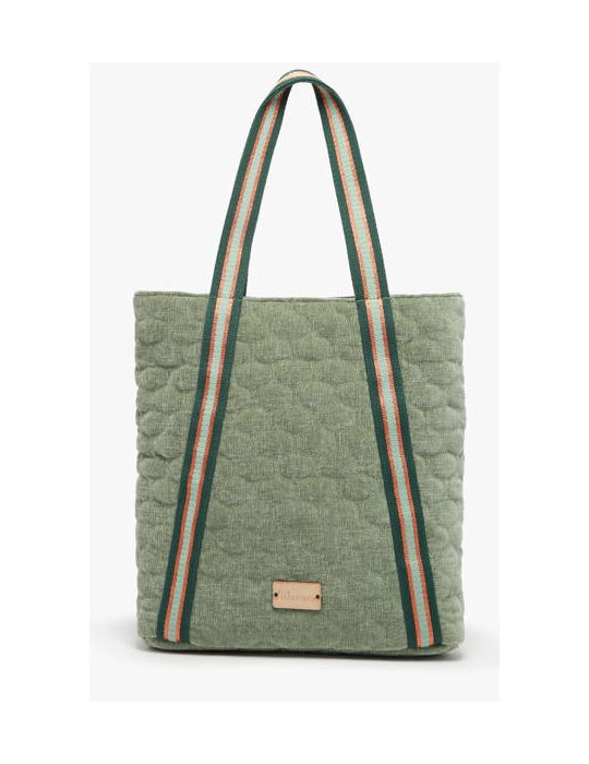 SAC SHOPPING PORTE EPAULE MOSS GREEN - WOOMEN