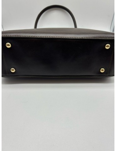 SAC A MAIN LEGENDE MARRON PYTHON - LANCASTER 2