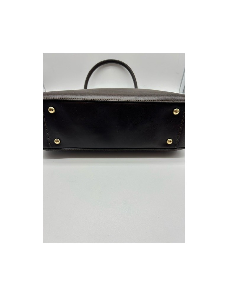 SAC A MAIN LEGENDE MARRON PYTHON - LANCASTER