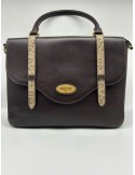 SAC A MAIN LEGENDE MARRON PYTHON - LANCASTER
