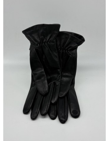 GANTS NOIR BIJOUTERIE PAPILLON T.6.5 - GLOVE STORY 2