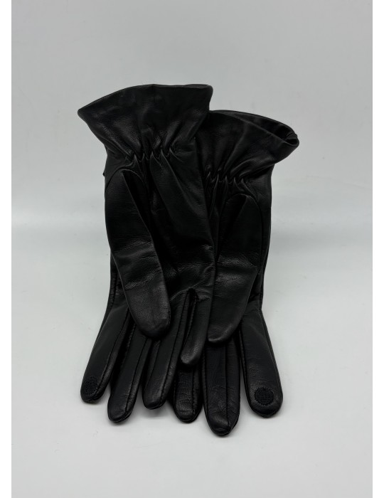 GANTS NOIR BIJOUTERIE PAPILLON T.6.5 - GLOVE STORY