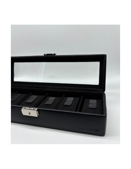 COFFRET VITRE 6 MONTRES - DAVIDT'S