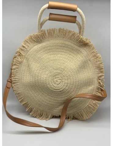 GRAND SAC PORTE MAIN ROND EN PAILLE - MIA & JOY 2
