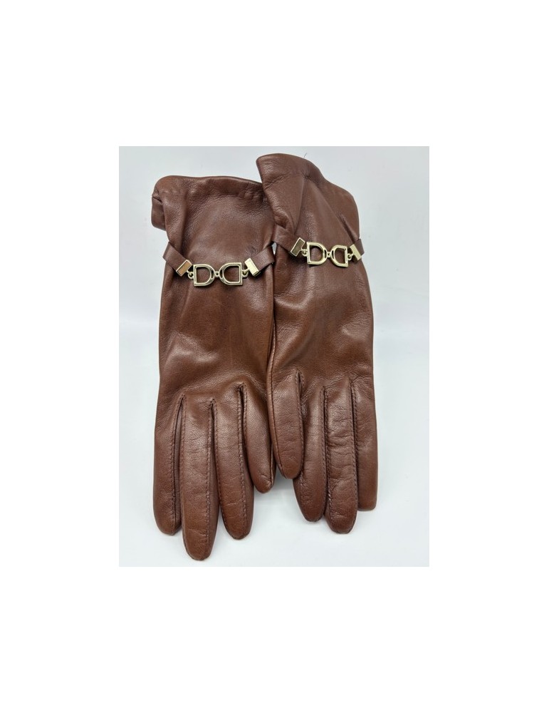 GANTS CAMEL BIJOUTERIE PAPILLON T.6.5 - GLOVE STORY