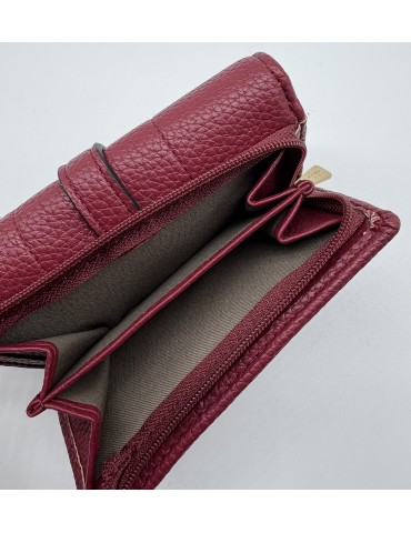 PORTEFEUILLE SYNTHETIQUE CARMIN - HEXAGONA 2