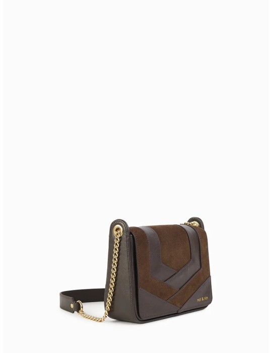 SAC AVEC CHAINE CAPRI EBENE - NAT & NIN