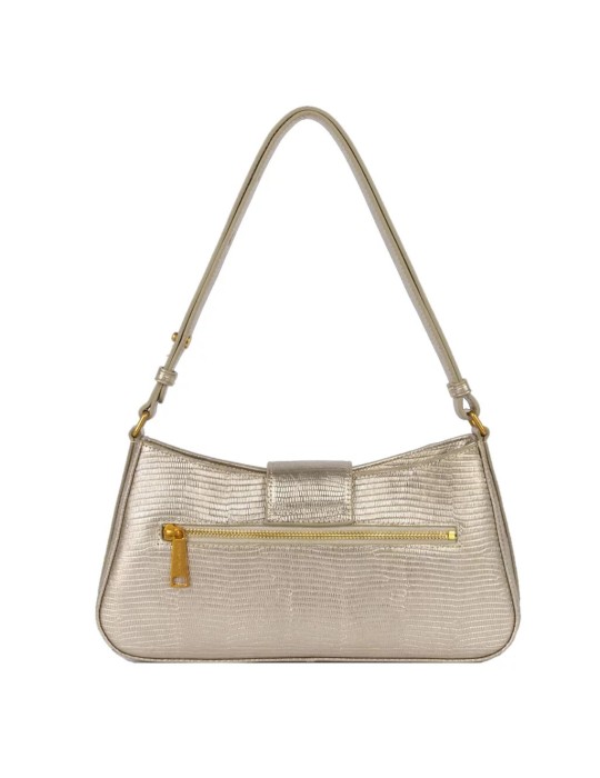 SAC BAGUETTE RABAT  CHAMPAGNE EXOTIC IIY - LANCASTER