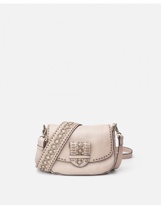 SAC SHOULDER CODY CUIR CREAM - BIBA