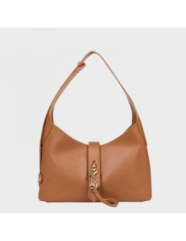 SAC HOBO EN CUIR CAMEL - LANCASTER