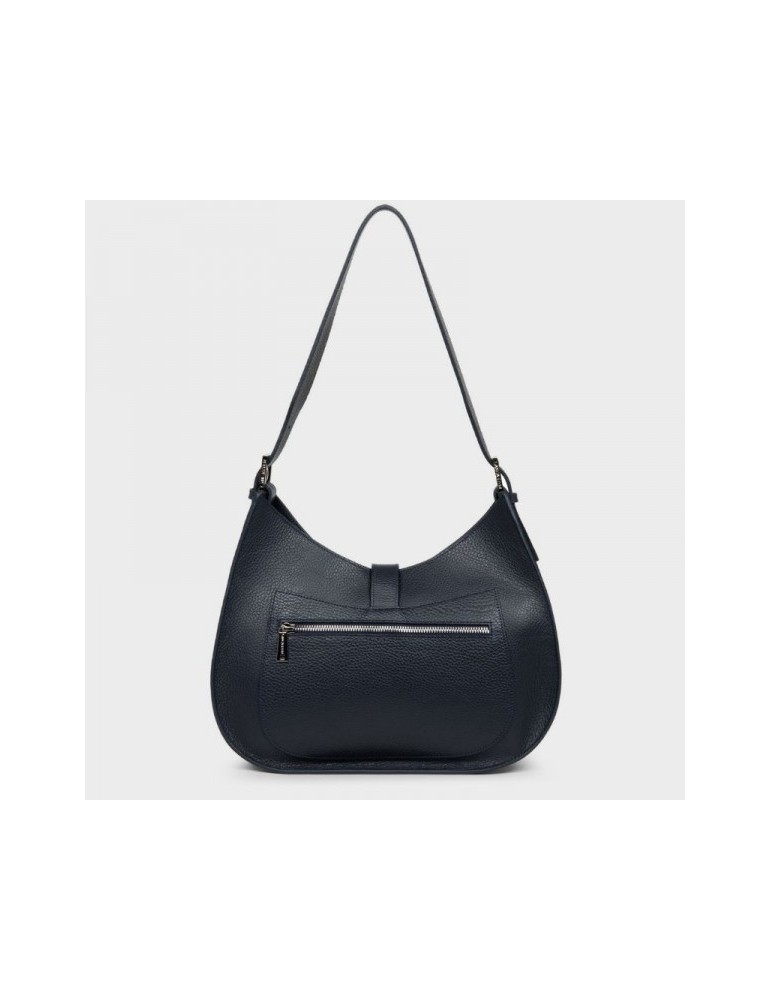SAC BESACE NOIR IN NUDE EN CUIR - LANCASTER