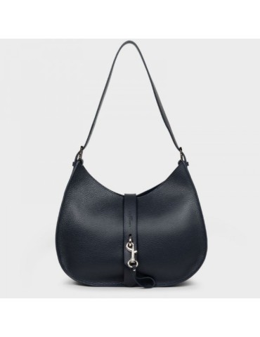 SAC BESACE NOIR IN NUDE EN CUIR - LANCASTER