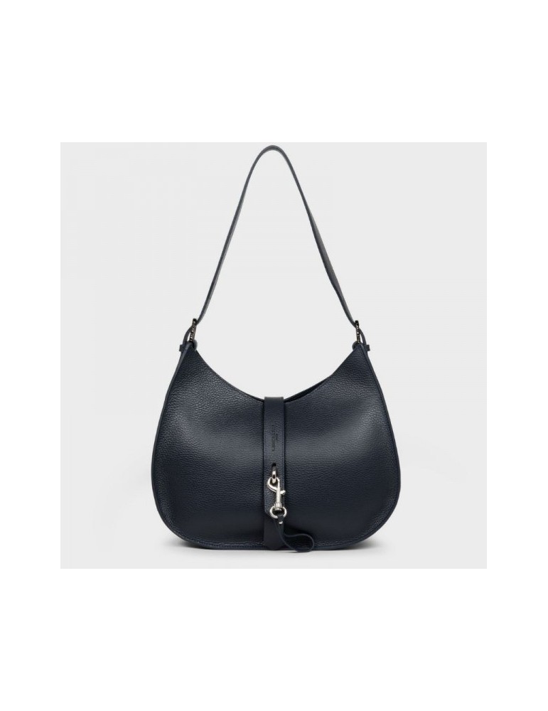 SAC BESACE NOIR IN NUDE EN CUIR - LANCASTER