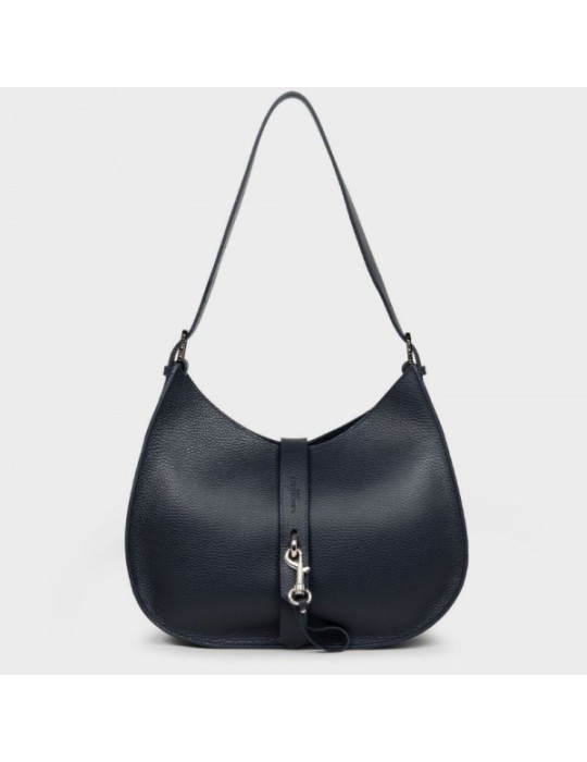 SAC BESACE NOIR IN NUDE EN CUIR - LANCASTER