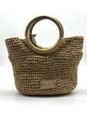 SAC BANDOULIERE TAUPE - WOOMEN