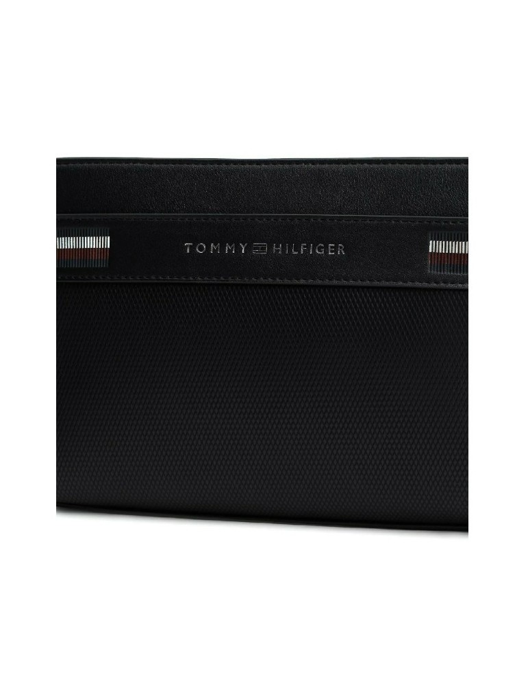 POCHETTE MAIN HOMME TH CORP TEXTURE POUCH - TOMMY HILFIGER