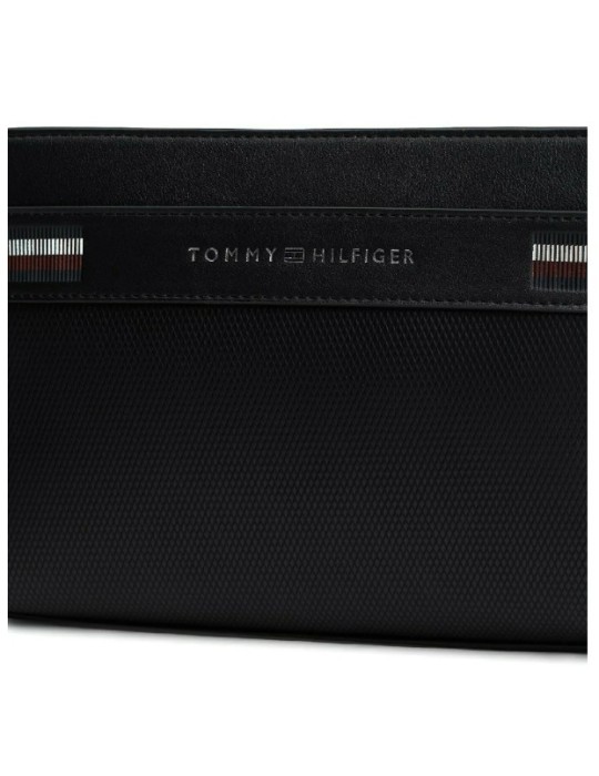 POCHETTE MAIN HOMME TH CORP TEXTURE POUCH - TOMMY HILFIGER