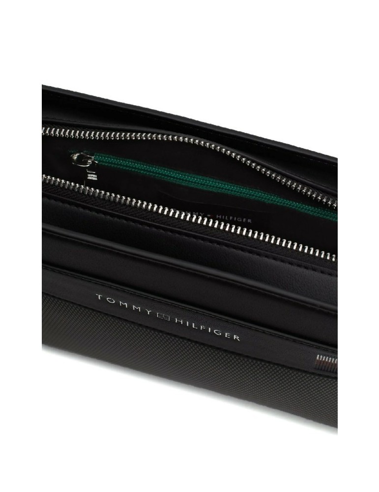 POCHETTE MAIN HOMME TH CORP TEXTURE POUCH - TOMMY HILFIGER