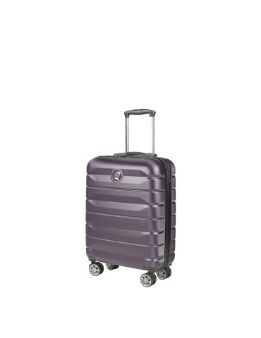 VALISE CABINE SLIM ARMOUR 55CM DARK PURPLE - DELSEY