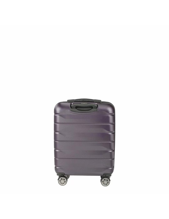 VALISE CABINE SLIM ARMOUR 55CM DARK PURPLE - DELSEY