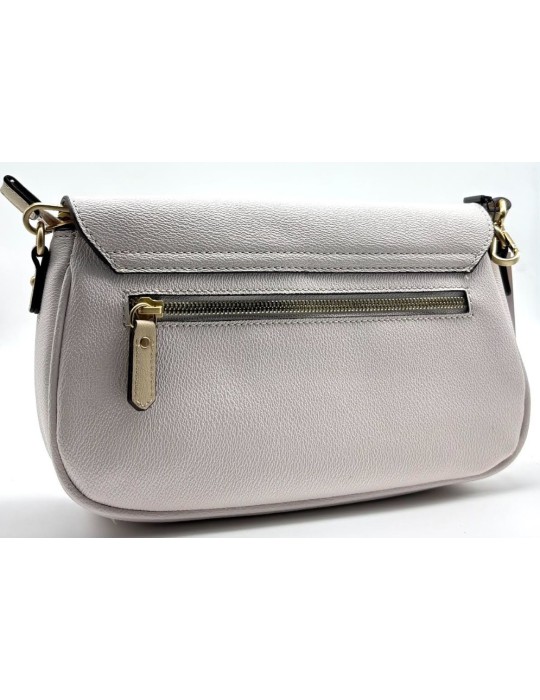 SAC PORTE EPAULE ET BANDOULIERE IVOIRE/NUDE - HEXAGONA