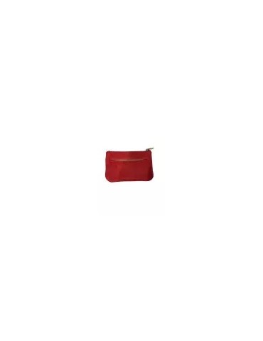 PORTE MONNAIE CROUTE DE CUIR ROUGE - MIA & JOY 2