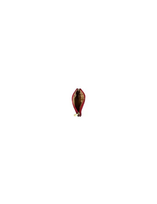 PORTE MONNAIE CROUTE DE CUIR ROUGE - MIA & JOY