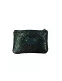 PORTE MONNAIE CROUTE DE CUIR FORET - MIA & JOY