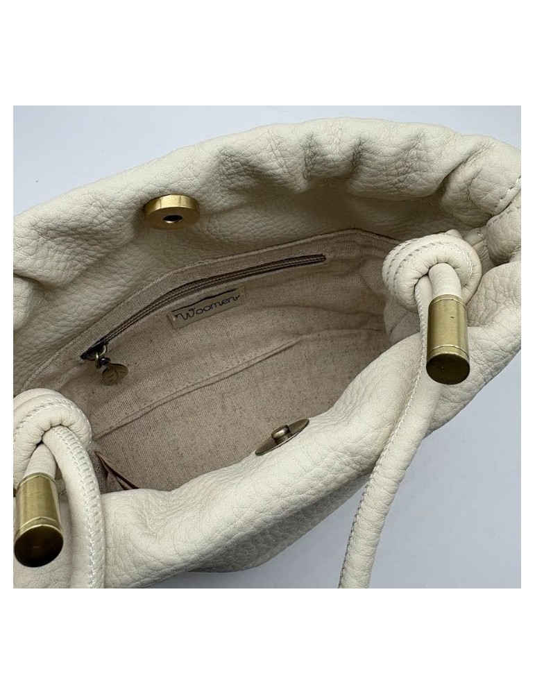 SAC BANDOULIERE CHALK - WOOMEN