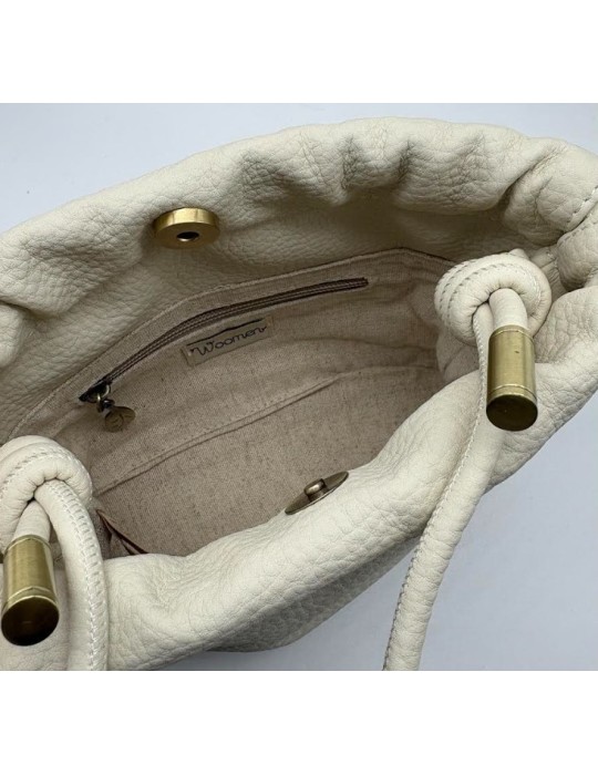 SAC BANDOULIERE CHALK - WOOMEN