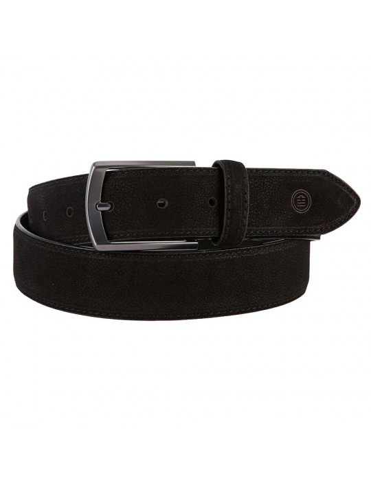 CEINTURE HOMME EN CUIR NOIR T.110 - SERGE BLANCO