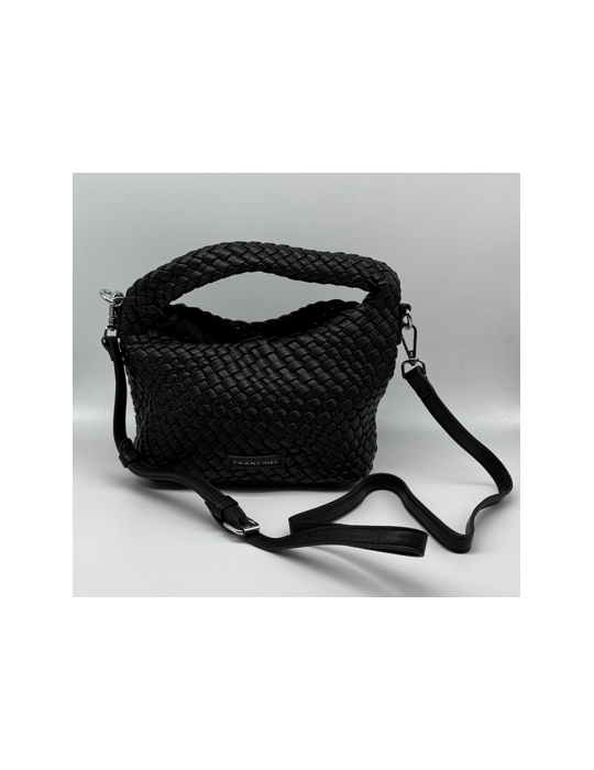 SAC KELLY PETIT PORTE MAIN NOIR - FRANCINEL