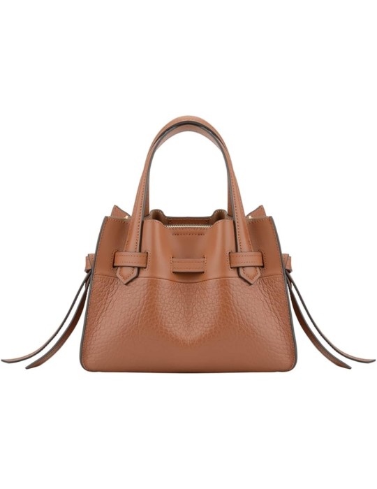 SAC PORTE MAIN NANO CAMEL - POURCHET