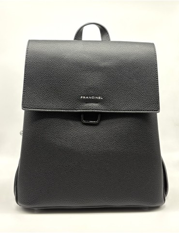 SAC A DOS NOIR SYNTHETIQUE - FRANCINEL