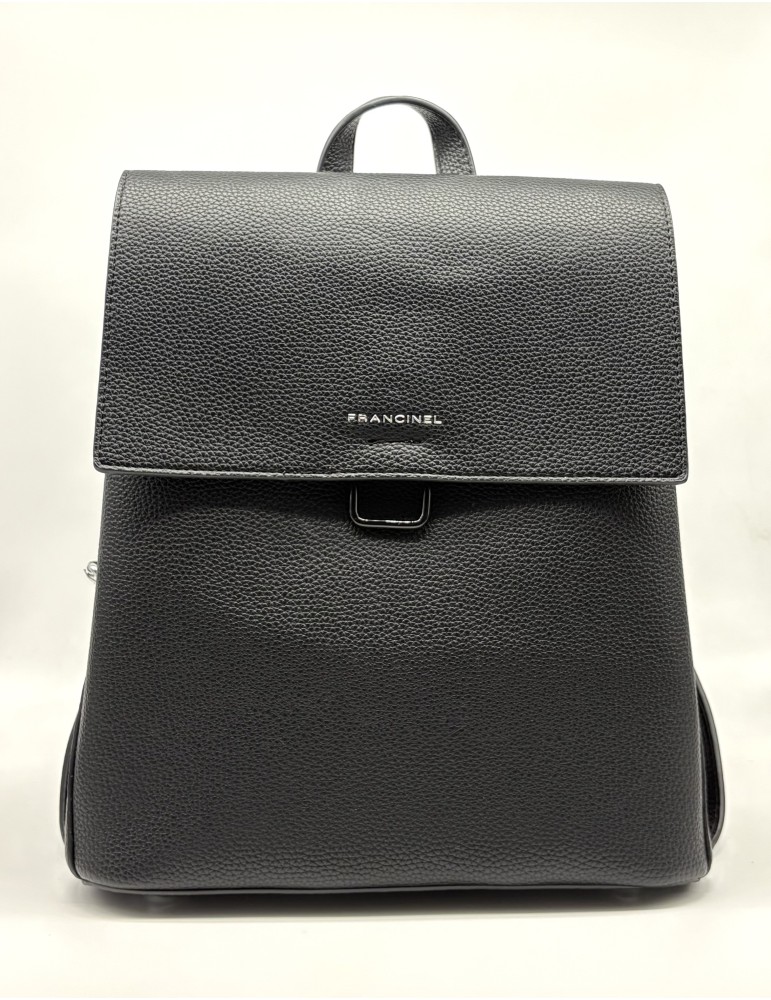 SAC A DOS NOIR SYNTHETIQUE - FRANCINEL