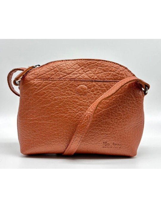 SAC CELESTE TERRACOTTA METALLISE - LEA TONI
